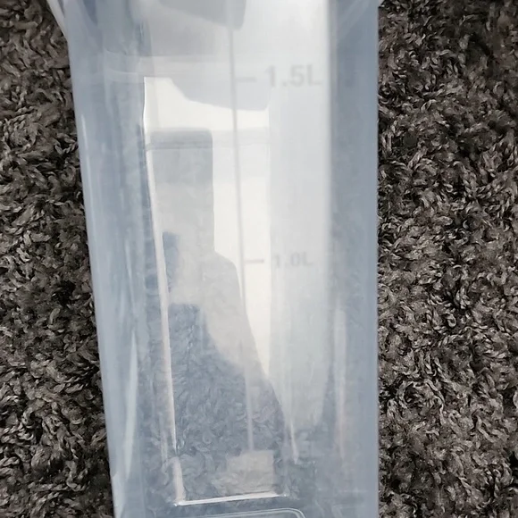 Vtopmart. Clear Plastic Storage Containers Set Of 4 (1.8 Qt. - Picture 3 of 6